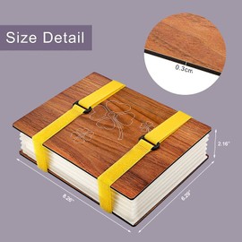 WANDIC Four Leaf Clover Flower Press Kit, Wooden Art Kit Plant Press Book Flower Fruit Press Kit for DIY Art Handicrafts Specimens Outdoor Learning