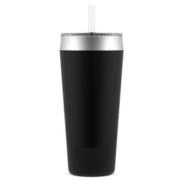 Ello Beacon Vacuum Insulated Stainless Steel Tumbler with Slider Lid and Optional Straw 32 oz