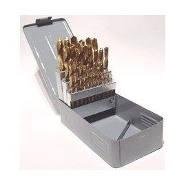 Jobbers Length, Gold (TiN) Coated - Drill Sets 1-60 VT+D Gold J/L