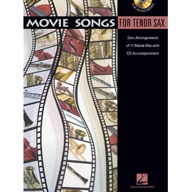Movie Songs Instrumental Folio Tenor Sax BK/CD (Book & CD): Instrumental Play-Along
