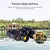 60x60 Binoculars Compact Waterproof Binocular Telescope with Low Light Night