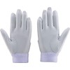 Zett BG681HSA Batting Gloves, Palm, Natural Leather, Both Hands, High