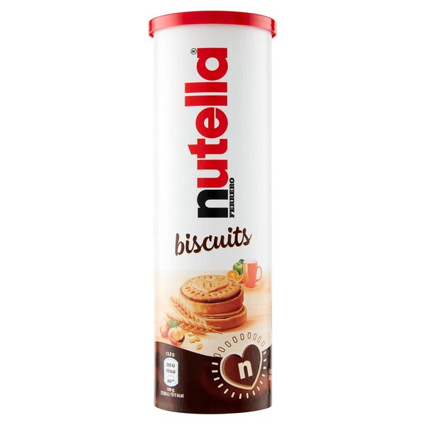 Nutella biscuits - in a crush free tube packaging - 166gr