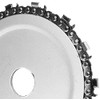 Yakamoz 4-1/2" Angle Grinder Disc 13 Teeth Chain Plate Wood