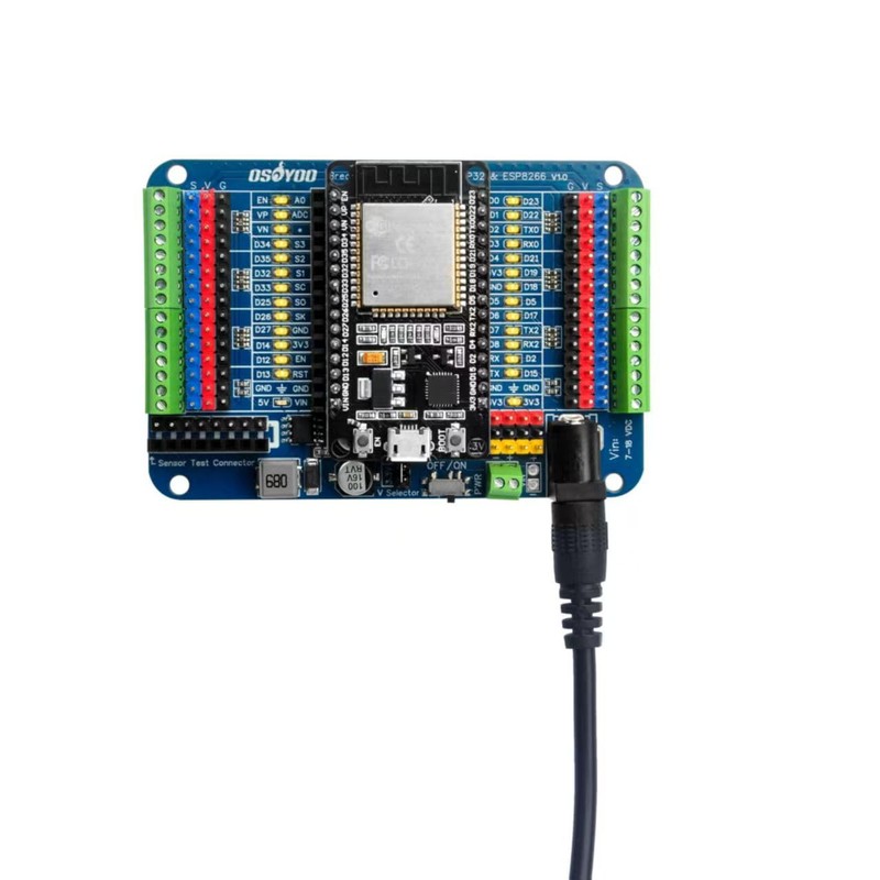 OSOYOO ESP32 & ESP8266 Shiled Breakout Board V1.0, 30P Board