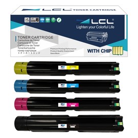 LCL Compatible Toner Cartridge Replacement for Xerox Versalink C7000 C7000/DN C7000/N C7000V/DN C7000V/n C7001VT 106R03757 106R03760 106R03759 106R03758 High Yield (Black Cyan Magenta Yellow 4-Pack)