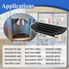 WR17X11655 Refrigerator Water Drip Tray Replacement, WR17X10895, AP3775570, PS964306, Black
