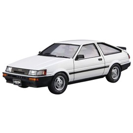 Aoshima Bunka Kyozai 1/24 The Model Car Series No.85 Toyota AE85 Corolla Levin 1500SR 1985 Plastic Model