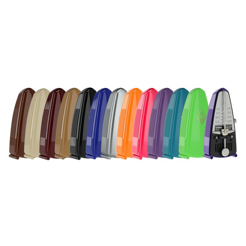 Wittner Taktell Piccolo Metronome - Neon Orange