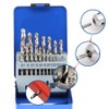 COMOWARE Drill Bit Sets for Metal- 19 Pcs Straight Shank