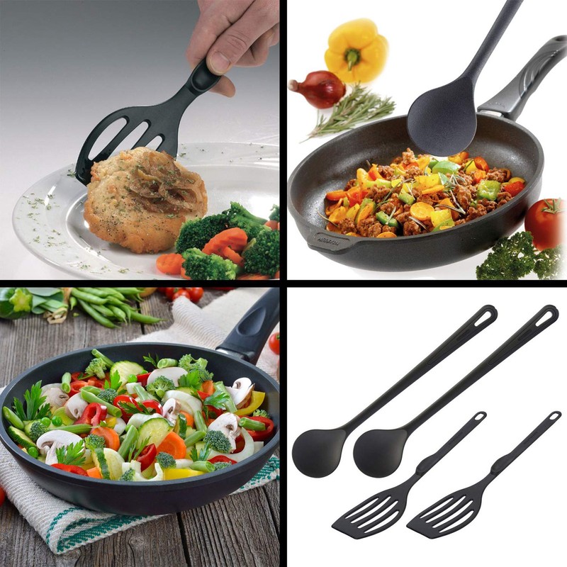 Westmark kitchen utensil set, 6 piece set, spatula, skimmer, spaghetti