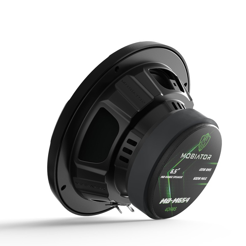 mobiator Midrange Loudspeakers MB-M654 600W Max, 4 Ohms High Efficiency