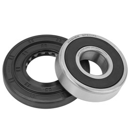XiKe 4036ER2004A, 4036ER4001B, 4280FR4048E and 4280FR4048L Front Load Washer Tub Bearing ＆ Seal Kit Rotate Quiet and Durable, Replacement for LG and Kenmore Etc.