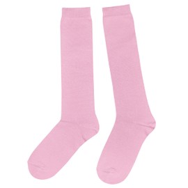 Weri Spezials Women's Knee Socks in Highly Fashionable Colours - Good Fit and Soft Cotton, Rose Corespun, 39 - 42