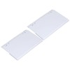 2pcs Skimmer Assembly Plastic Replacement Swimming Pool Gate Weir Baffle