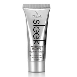 Hair Chemist SLEEK - Champú antihumedad de 8 onzas, champú para cabello rizado para cabello sedoso y cabello súper liso, champú antiencrespamiento y s