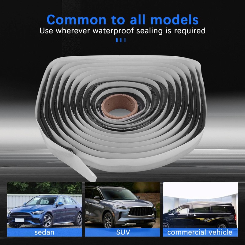 Daiilg 15FT Butyl Rope Butyl Rubber Sealing Tape Is Suitable