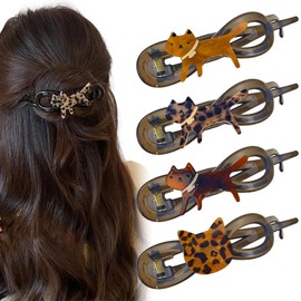 5pcs French Hair Clips for Women Elegant Hair Claw Clips for Thick Hair Pearl Hair Accessories Hair Barrettes