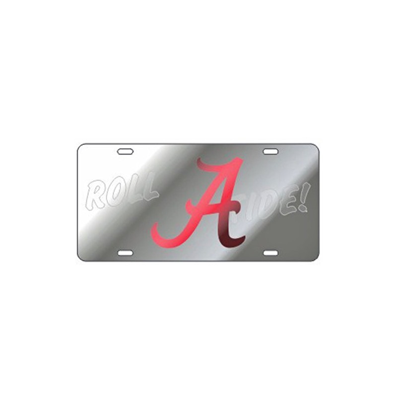 Alabama Crimson Tide "Roll Tide" Laser Cut License Plate