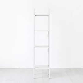 Market B LEITER shelf 350 narrow 4 tiers, yellow / 마켓비 LEITER 선반 350 좁은 4단, 옐로우