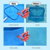 Pool Skimmer Net with Telescopic Pole Removal Leaf Rake Swimming