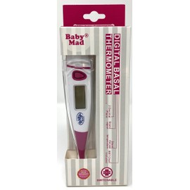 Basal Thermometer + Case + BBT Fertility Chart Ovulation Temperature Test Thermometer Centigrade/Fahrenheit