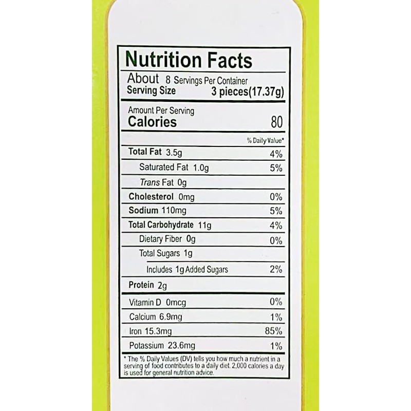 Spring Onion Crackers, 4.90 oz,2 Pack