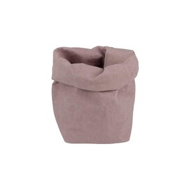 BIOZOYG Krempelbox Stuff Size M Sustainable All-Purpose Basket Made of Washable Paper 0.55 cm Thick I Storage Basket for Bathroom Children's Room etc. I Gift Bag Plants Planter Berry