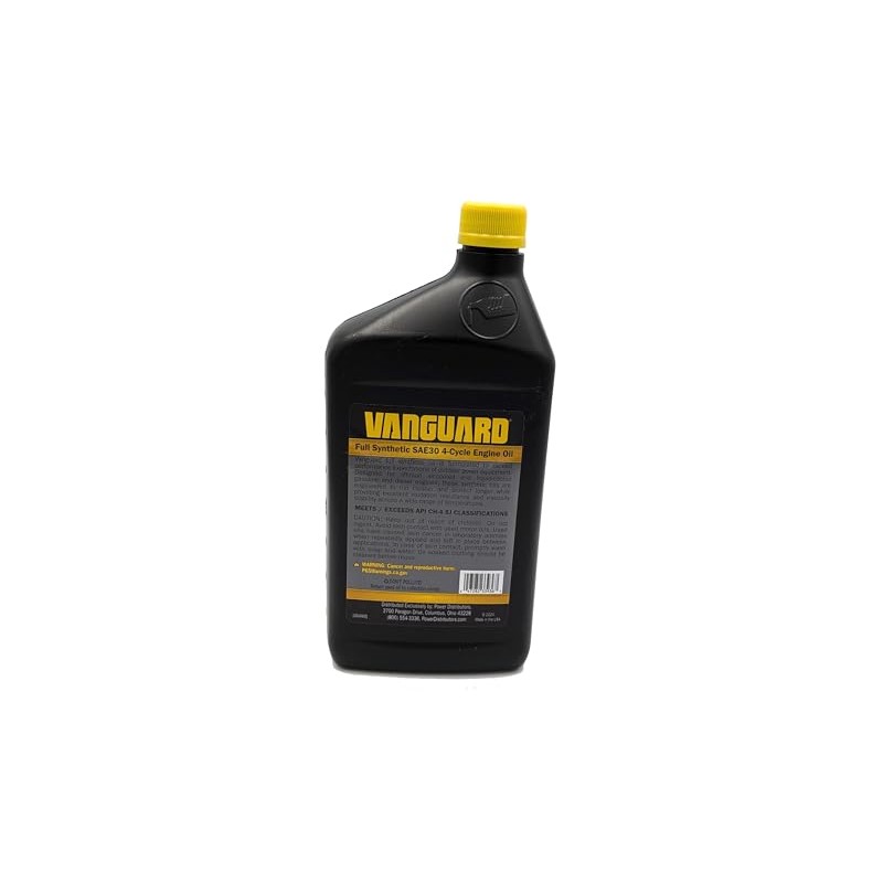 Vanguard SAE 30 Full Synthetic Engine Oil Quart