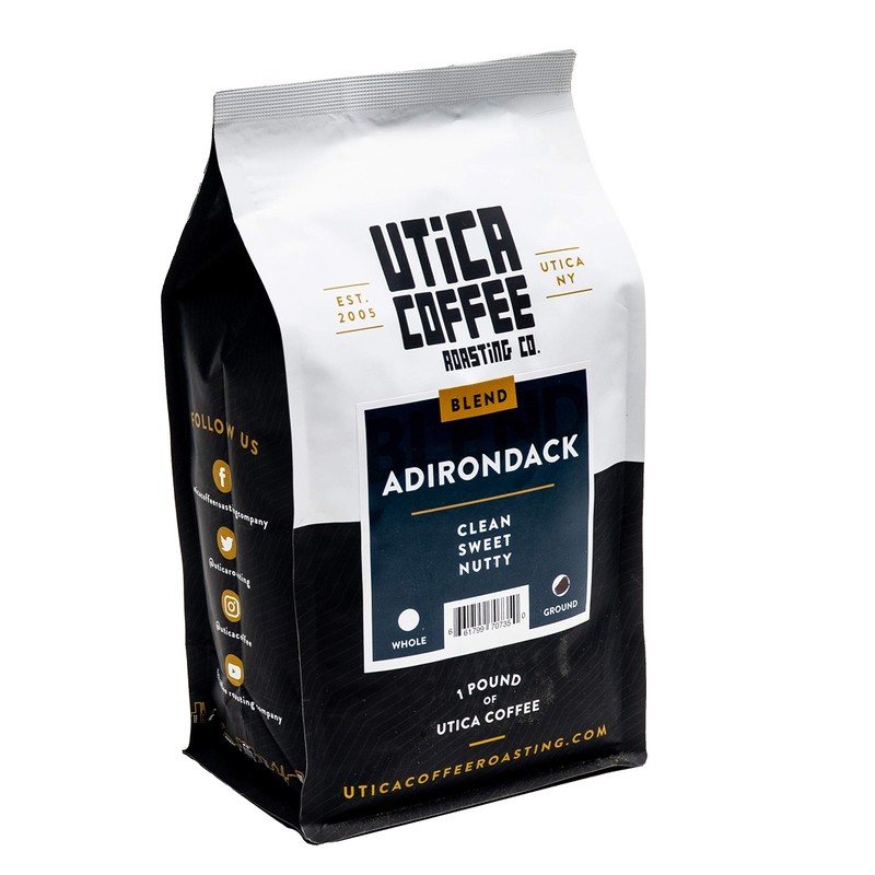 Utica Coffee Roasting Co. Adirondack Specialty Medium Roast Ground Coffee