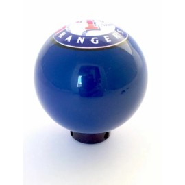Unbranded Rocknob Custom TEXAS RANGERS Gear Shift Knob-Blue
