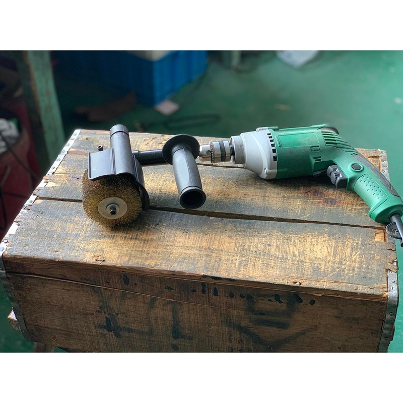 Aidelife Brass Brush Wheel for Mini Renovator Accessories, Cordless Drill/Impact