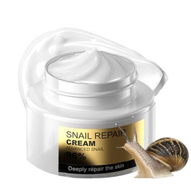 Schneckenschleim Advanced Creme, Snail Mucin Anti Falten Creme, Schneckenschleim Creme, Anti Aging Kollagen Gesichtscreme, Feuchtigkeitscreme für Reduziert feine Linien, Nähren und Strahlende Haut