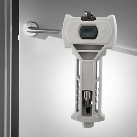 MagiDeal Door Lock Installation Set Chisel Tool Professional for 1-3/8" or 1-3/4" Thick Doors Sturdy 6.5x3.1inch Mortise Tool, Grey