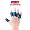 ONTYZZ Finger Support 10 Pcs Sport Finger Protectors Stretchable Finger