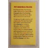 In Memory of a Faithful Friend - Laminated Holy Card