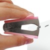 Pink Staple Remover Tool with Non-Slip Handle, Professional Grade for