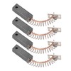 Acouto Replaceable Carbon Motor Brushes 4PCS Alternators Brush Set A647X50870