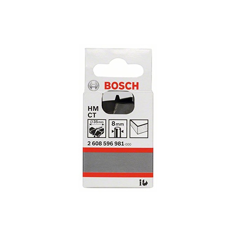 Bosch Accessories 2608596981 Hinge Hole Drill Bit Carbide 35 x