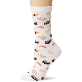 Hot Sox womens Food Drink and Alcohol Novelty Fashion Casual Crew Socks