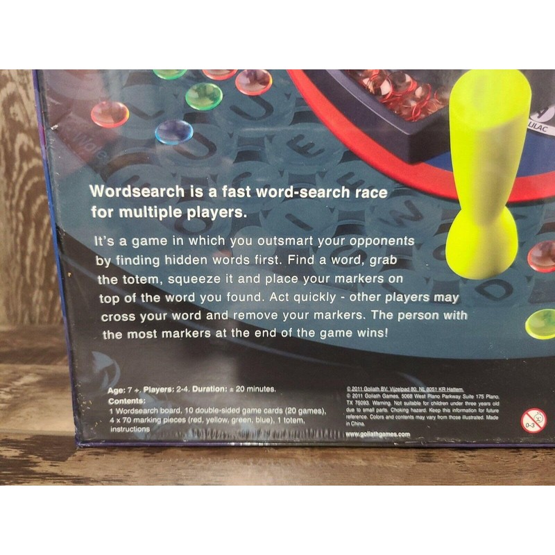 Goliath WordSearch - The Fast-Paced Word Finding Game!