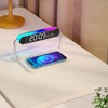 4-in-1 Multifunction Mobile Wireless Charger with Colorful Night Lights, Bluetooth