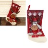 Hanging Christmas Holiday Stockings Sock Gift Bag Hanging Pendant Christmas
