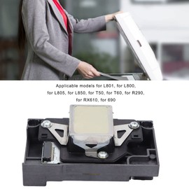 Eosnow Printhead Replacement,Safe Easy to Replace Print Head for L801,Long Service Life for L850 Printer Head Replacement Parts,for L805 L850