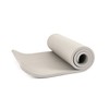 IWANNA NBR 20mm Yoga Mat Oyster Gray