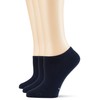 POMPEA Women's Cotton Ankle Socks, (Blu 0070), 6-8 Pack of