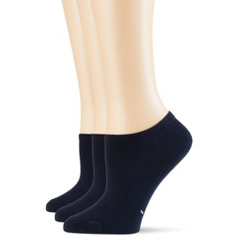 POMPEA Women's Cotton Ankle Socks, (Blu 0070), 6-8 Pack of 3