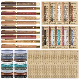 Sayglossy 60 Pcs Christian Church Gift Bulk Bible Verse Pens Christian Silicone Wristbands and Scripture Bookmarks Inspirational Religious Gifts for Sunday School Student Pastor Men Women Office