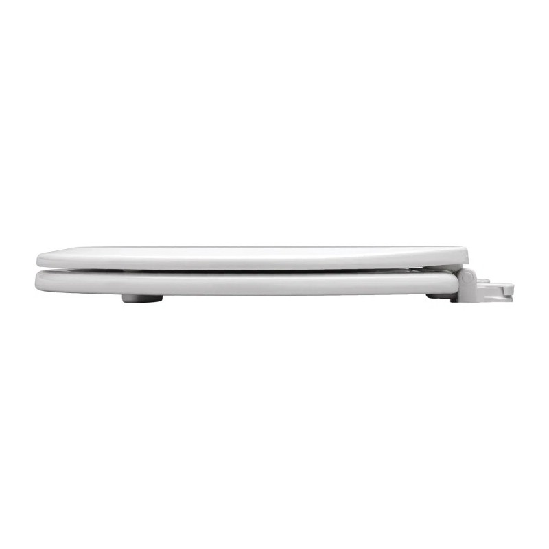 Bemis 7B1500EC000 Enameled Wood Toilet Seat Elongated White