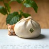 Gemmia Miniature Fairy Garden Cat Figurine Breakfast Cat Making